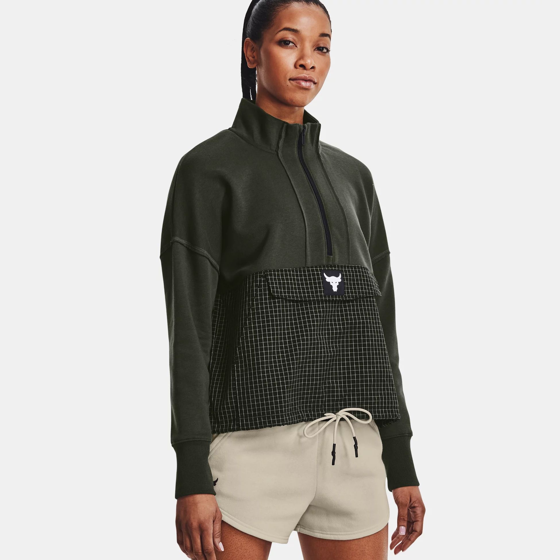 Sweatshirts -  under armour Project Rock Fleece ½ Zip